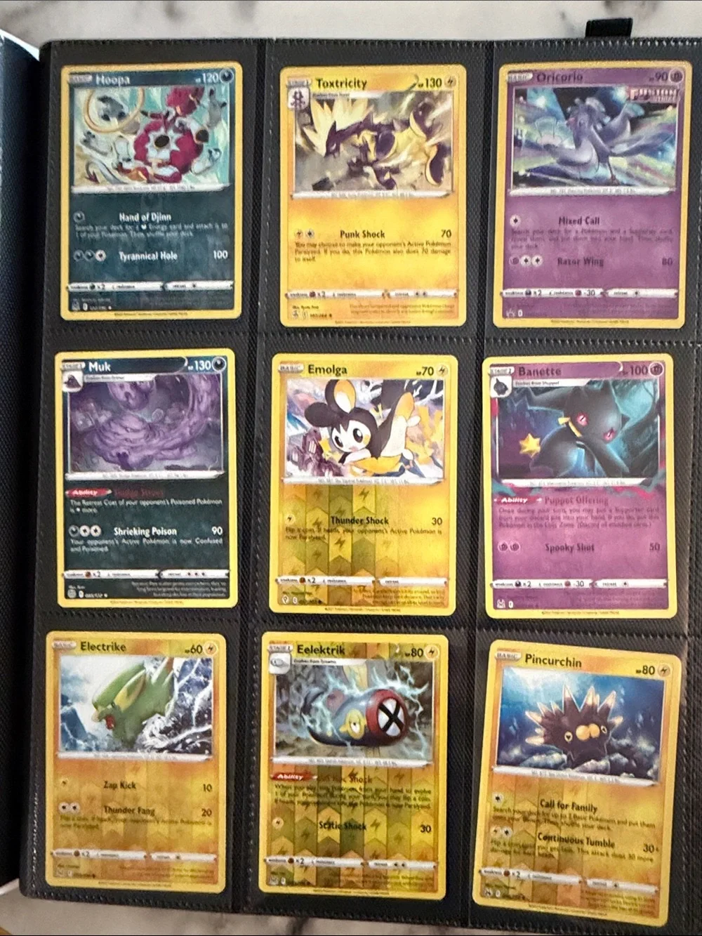 Pokemon Cards Binder Pokemon Cards Lot Pokemon Trading Cards Collection
